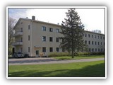 Sairaalan rakennuksia. Kuva v.2013.
