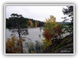 Salmen toisella puolella Vuohensaari.