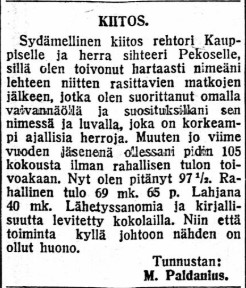 1931-04-02-SavonS-kiitos